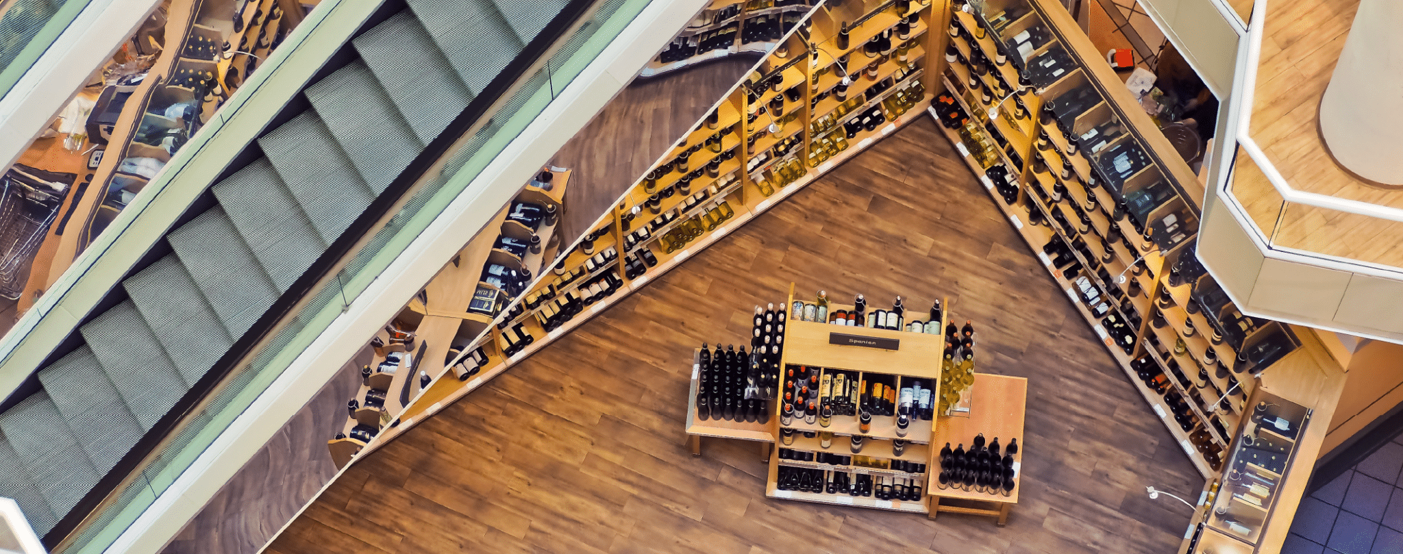 photo d'un magasin de vin